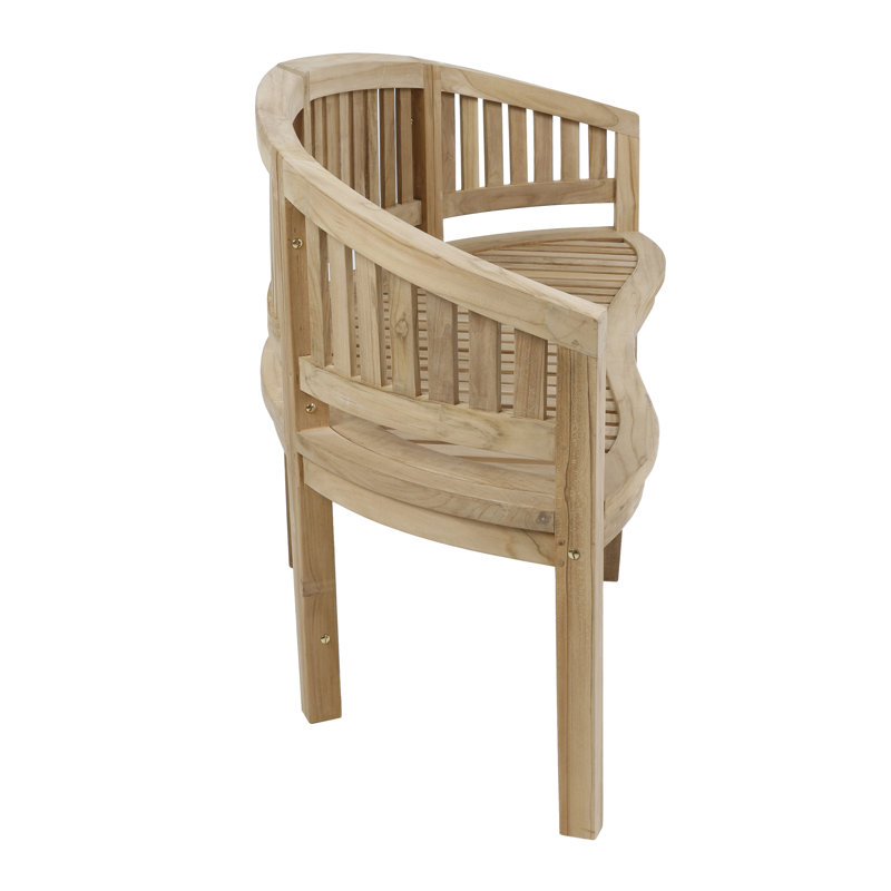 Lucian Solid Wood Teak Outdoor Bench