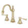 Widespread 2-handle Bathroom Faucet with Drain Assembly