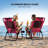 Patio Aluminum Beach Chair(Set Of 1)-982678616