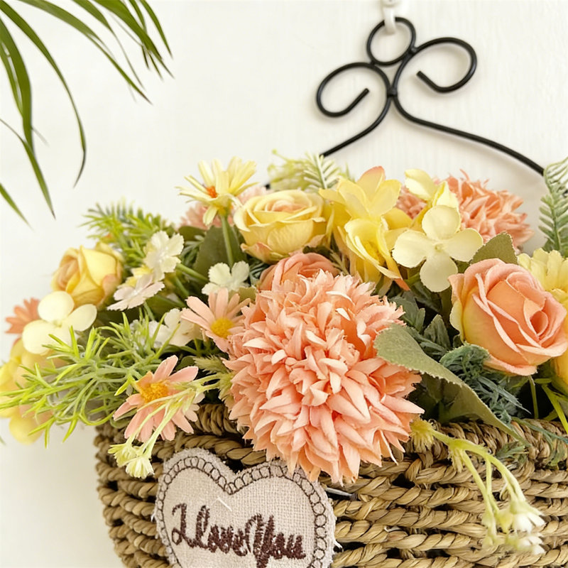 Wall-Mounted Artificial Flower
