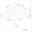 Repose-pieds carré en cuir végétalien transitionnel avec rangement caché Harrison-467875985