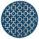 Arneshia Cotton Blue/Beige Area Rug