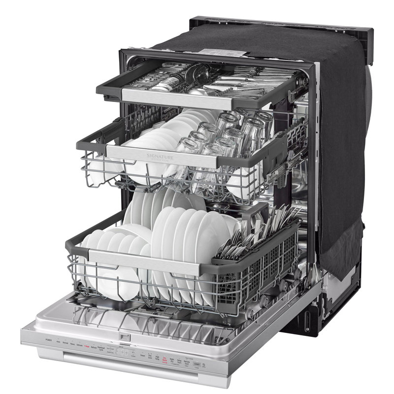 Signature Kitchen Suite 24" Top Control Stainless Smart Dishwasher