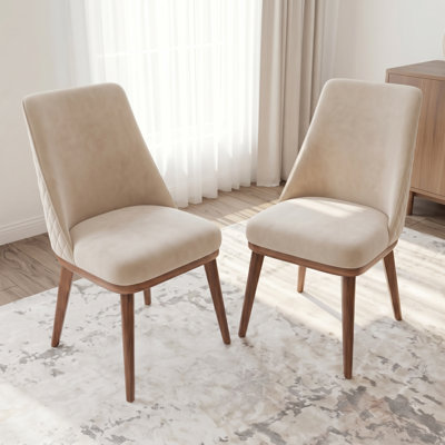 Chaise en velours Xoe