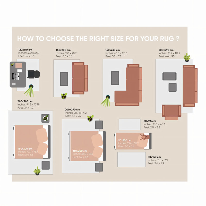 Abagaile Geometric Area Rug, Rectangle 120 x 170cm
