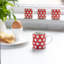 KitchenCraft 80ml Porcelain Red Polka Dot Espresso Cups-89549800