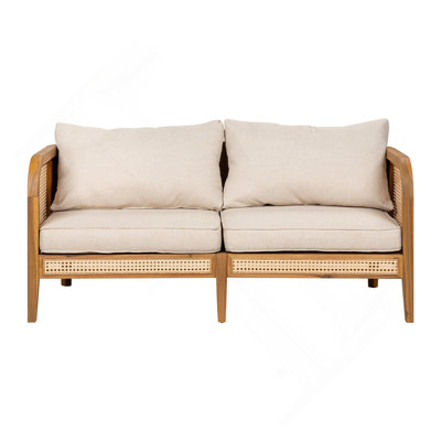 Outdoor Patio Cushioned Sofa