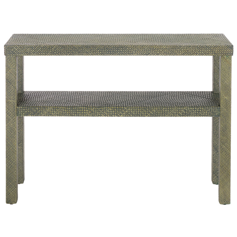 Apis Console Table, Turquoise