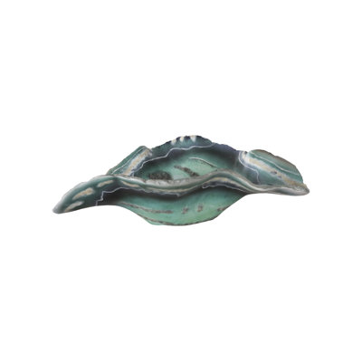 Cast Onyx Fluorite Bowl, Faux Finish, Small