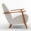 Upholstered Armchair-292493179