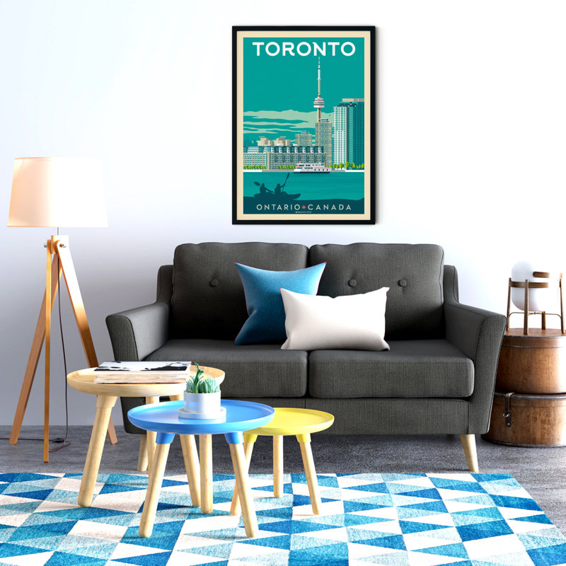 Toronto by Olahoop - No Frame Print, 70cm H x 50cm W