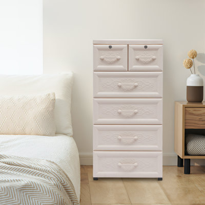 Commode 5 tiroirs avec rangement