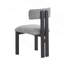 Chaises de salle à manger rembourrées sans accoudoirs avec pieds en métal (ensemble de 2)-1044461974-1044461976