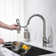 KIBI Circular Pull Down Kitchen Faucet