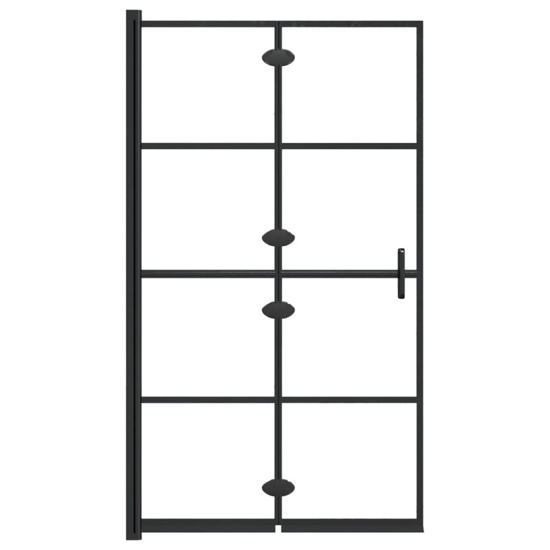Cabine de douche rectangulaire encadrée l 31,5 po x H 55,1 po