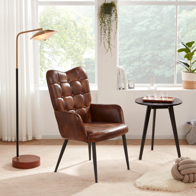 Bellville 22.75" Wide Tufted Armchair
