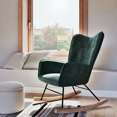 Somers Upholstered Rocking Chair