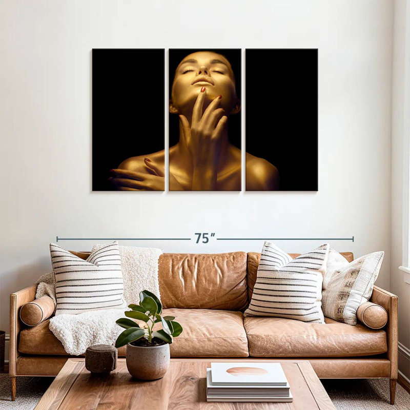 Shuttleworth Lady Gold Chic, 36" H x 57" W