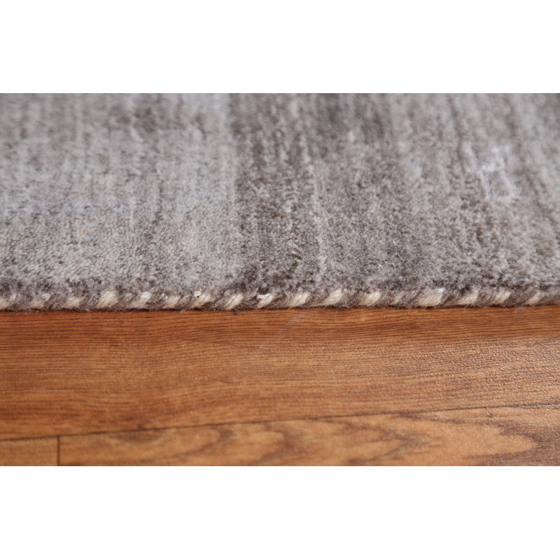 Tapis oriental contemporain en laine Gabbeh 5 x 8