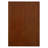 Corner Cabinet - Lights Walnut Adjustable Tempered Glass Shelf Mirrored Finish Display Shelves Backside