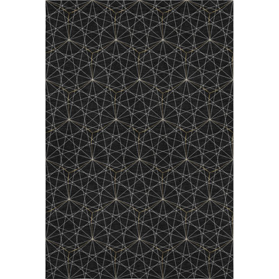 Premium Machine Washable Naglee AMF987 Geometric Rug
