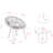 Aleasia 2 - Person Wicker Patio Dining Set with-4205411