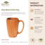 Tasse à café en bois de teck-71082262