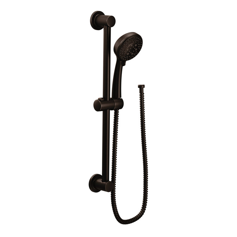 Moen Eco-Performance 4-Spray Handheld Showerhead with 69-Inch-Long Hose and 30-Inch Slide Bar