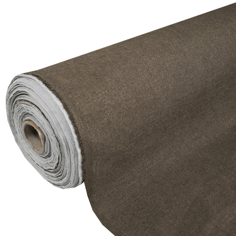 Tissu uni 1 verge, Café