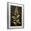 «Weathered Flower Portrait», reproduction sous verre encadrée, design par Petal Prints Design