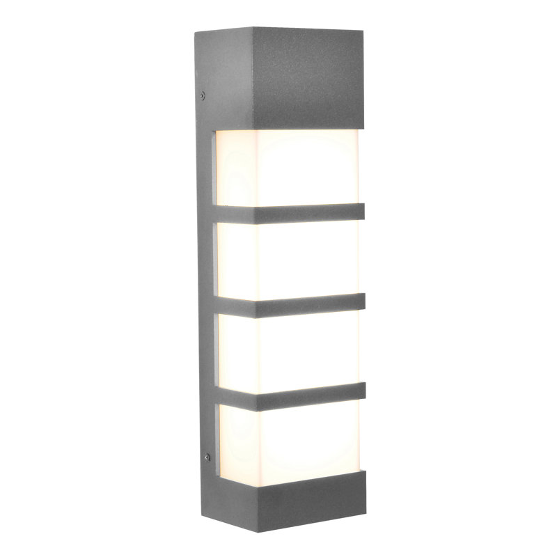 Lower Hazel LED Wall Light, Gray