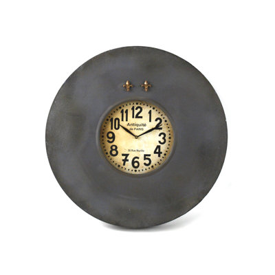 Metal Analog Wall Clock