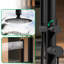 87.4"H Temperature Control 316 Stainless Steel Freestanding Outdoor Shower with Hand Shower-119285616