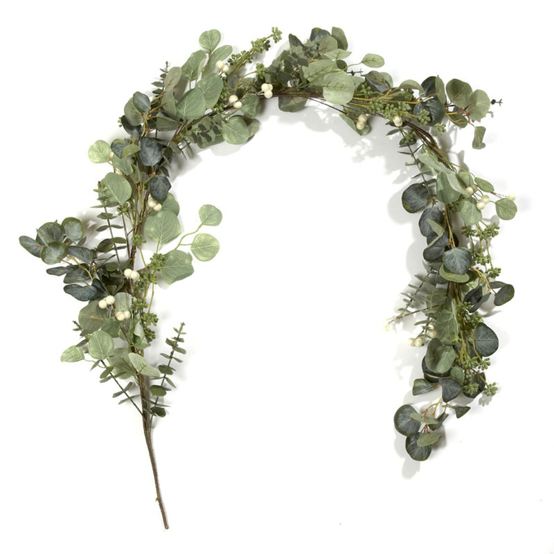 Guirlande 5 'eucalyptus et baies