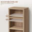 Ermanno 88.5cm H x 21cm W Standard Bookcase-301650798