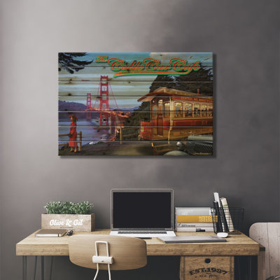 " Cable Car Cafe " by Larry Grossman