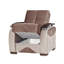 Fauteuil convertible en tissu avec rangement Newsom-86833896