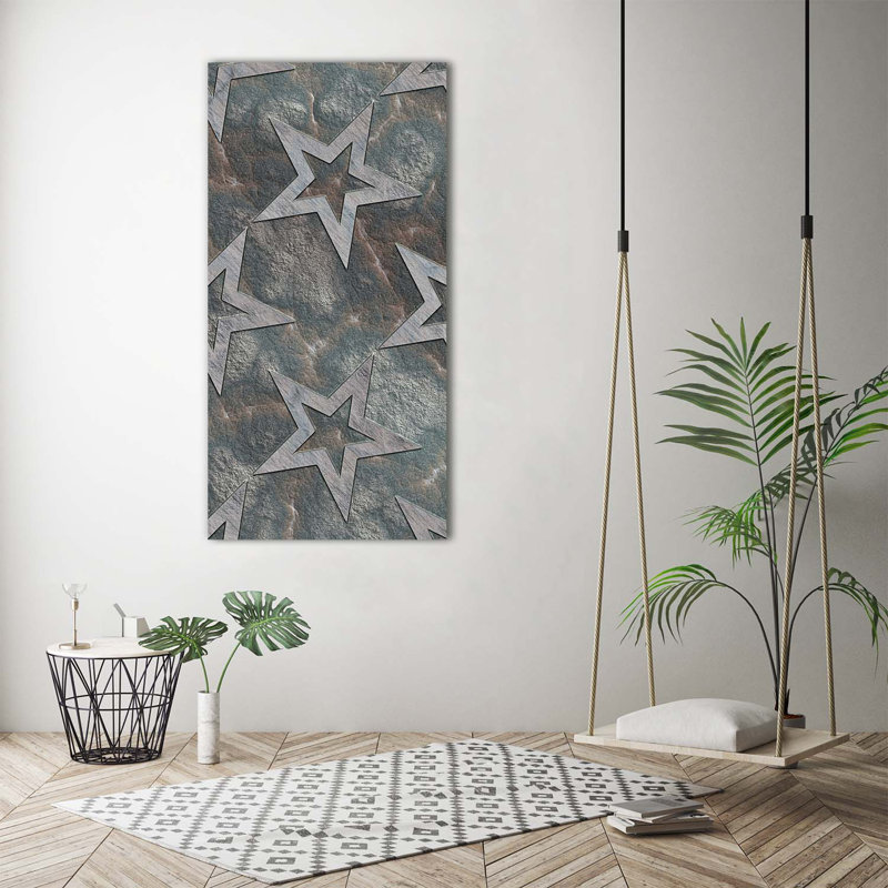 Stone Stars - Wrapped Canvas Print