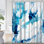 Aquarelle aquatique, peinture abstraite, peinture liquide, marbre avec 12 crochets