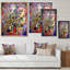 Impression abstraite multicolore sur toile - Bohème et éclectique, impression sur toile-67388882-67388884