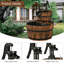 Casetta Outdoor Wood Floor Fountain