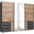 Graphite/Plank Oak selected