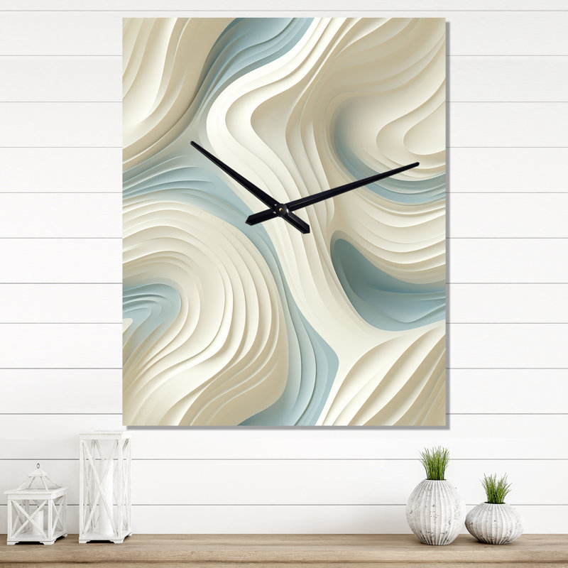 Jasin - Horloge murale abstraite, Petit