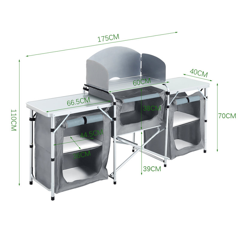Dakota Fields 175cm Outdoor Kitchen