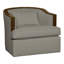 Burlingame Fabric Swivel Barrel Chair-944431369-944431415