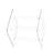 3/4" Rods Clear Riser Acrylic Transparent Plexiglass Pedestal Table Display Podium-1252628593
