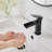 Single-Hole Single-handle Bathroom Faucet with Drain Assembly-86866321