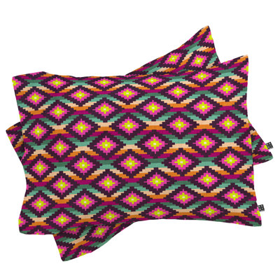 Taie d’oreiller hamac aztec diamants