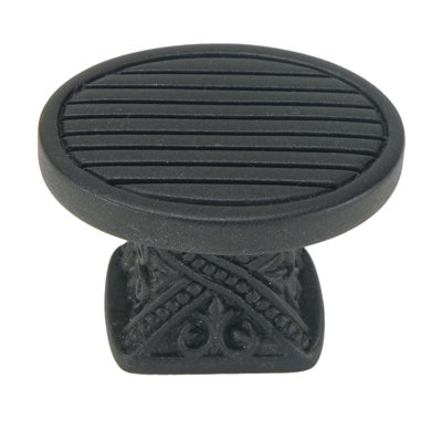 Edgar Berebi Urban Metro Granada knob in matte black finish