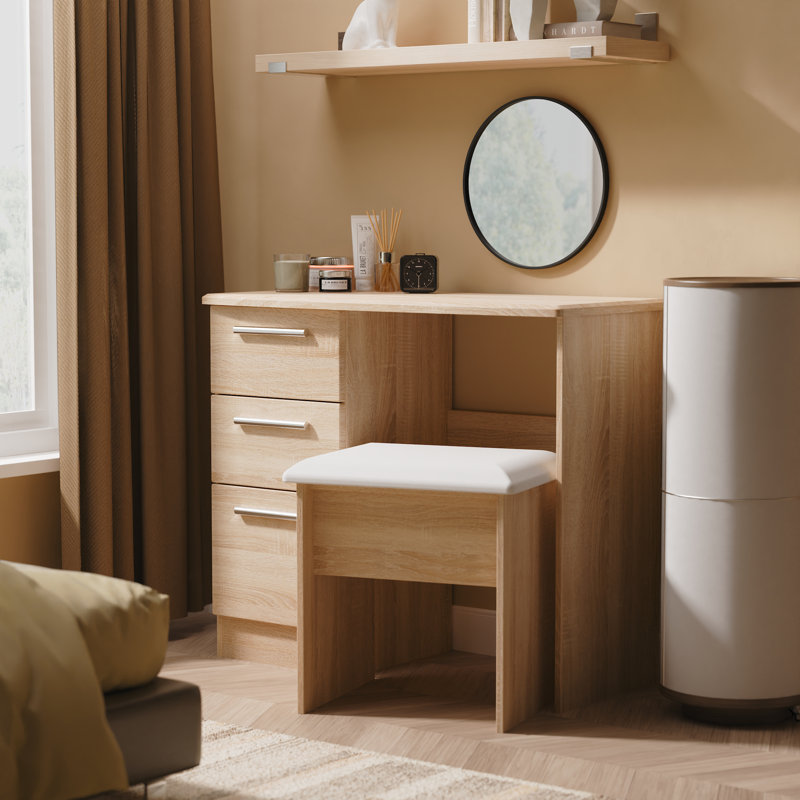 Borgeson Dressing Table, Bardolino Oak